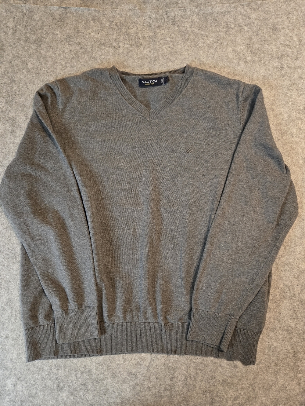 Nautica Mens V-Neck Sweater